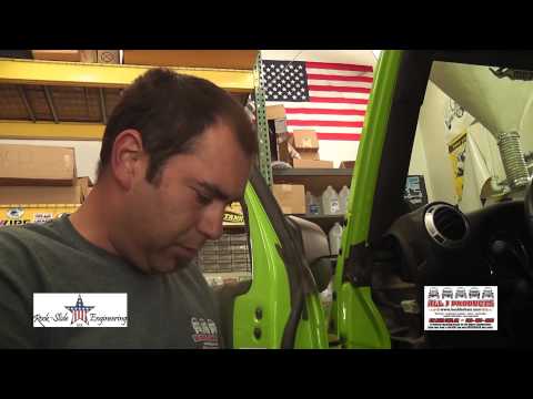 Rock-Slide Engineering Electric Rock Slider Installation at All J Prodcuts in Big Bear Lake, CA