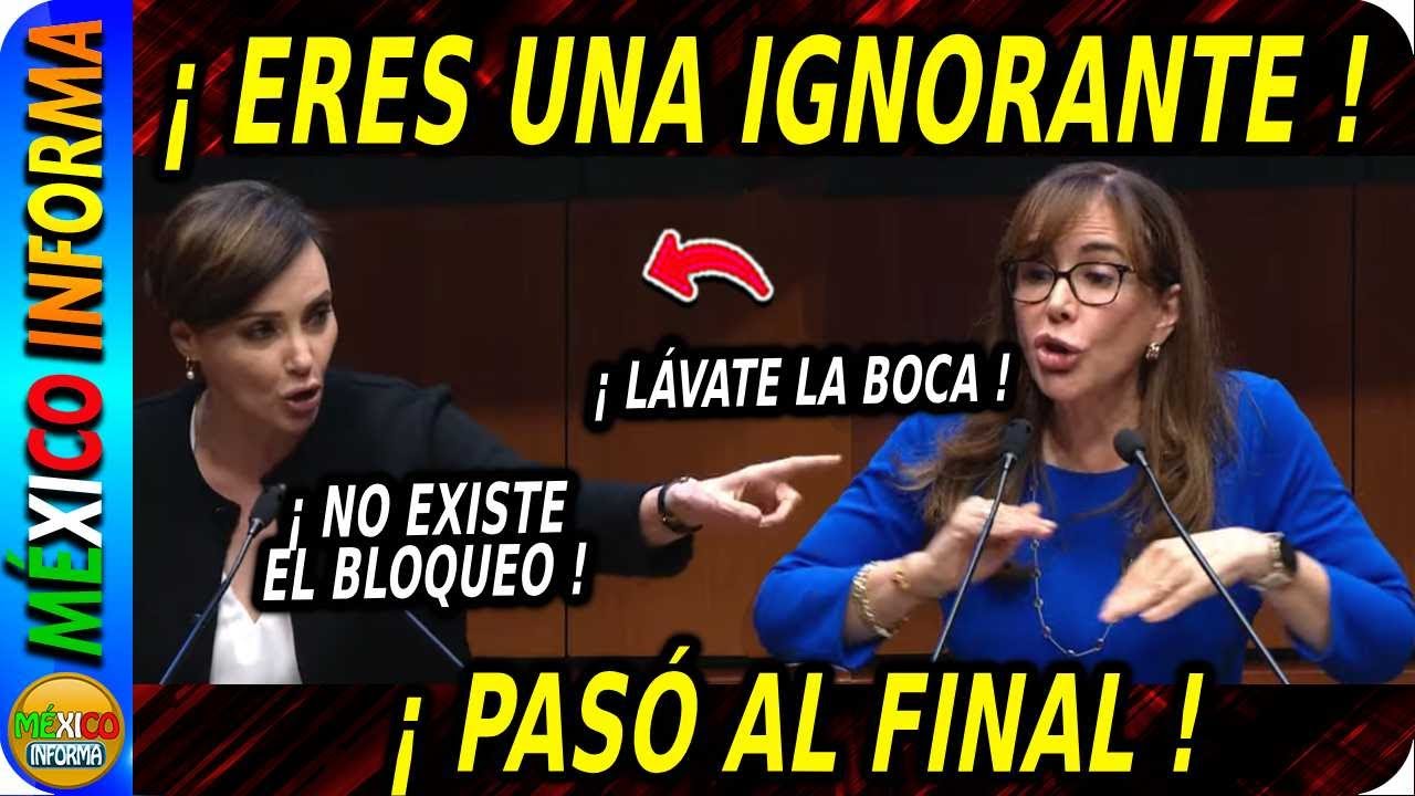 SE PASÓ DE CULEBRA. SENADORA APLACÓ A LA LOCA DEL SENADO. MIRA LO QUE PASÓ AL FINAL.