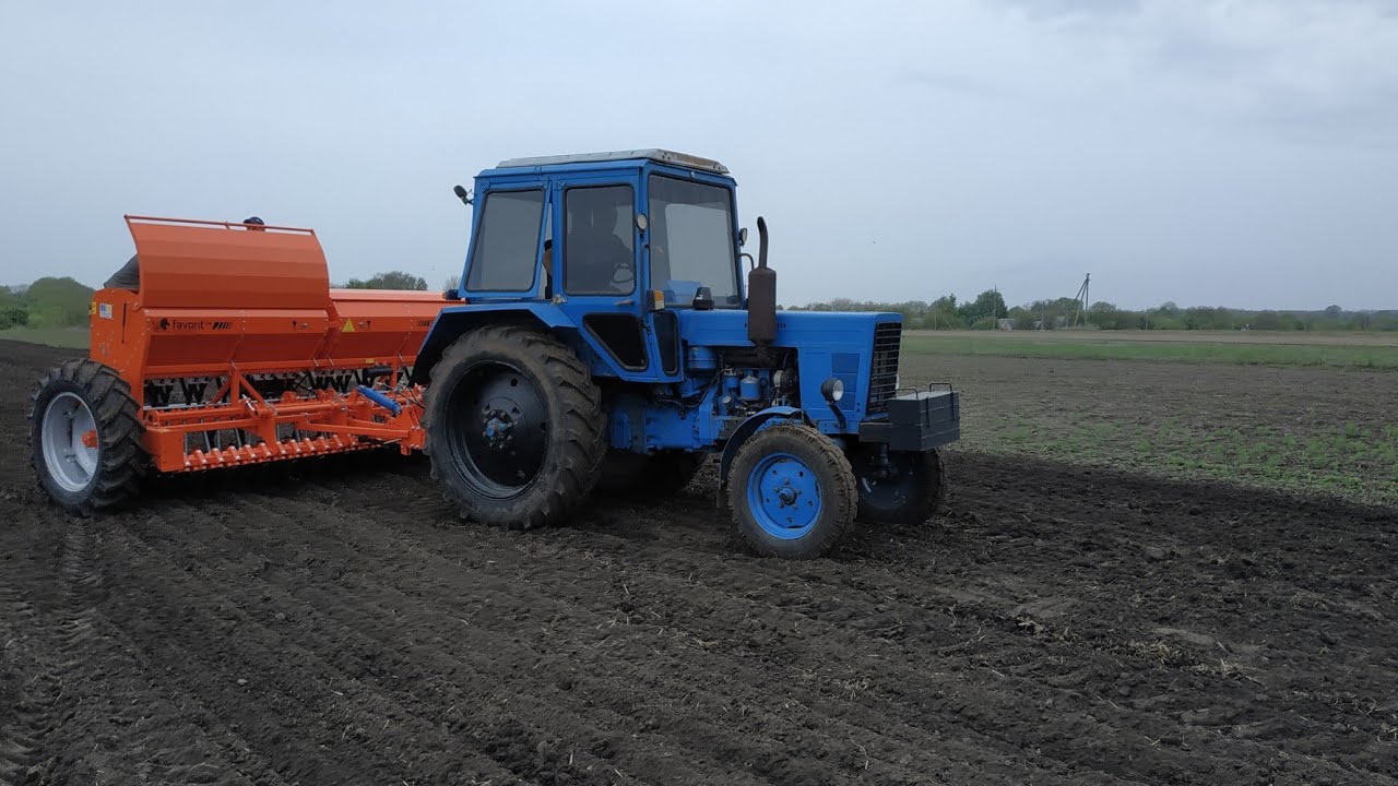 Перший посів комом🤷 Мокренько. Строїли та не настроїли. Нова сівалка СЗФ 3600 трактор МТЗ 80