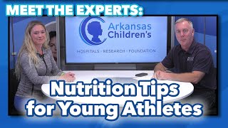 Meet the Experts: Nutrition Tips for Young Athletes - Food, Supplements, Hydration