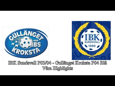 IBK Sundsvall P03/04 - Gullänget Kroksta IBS P04 Blå, Våra Highlights