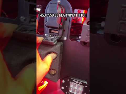 F450 F550 CC Rear Winch Hitch by DBL Design