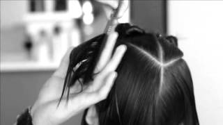 Смотреть онлайн Креативная стрижка для волос средней длины