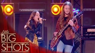 'Sweet Child O' Mine' Cover by Emma Marie & Lucy | Little Big Shots