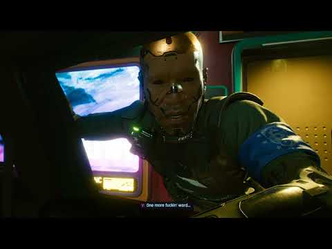 Cyberpunk 2077 Street Kid lifepath intro