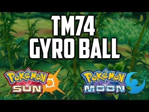 Where to Find TM74 Gyro Ball in Pokemon Sun and Moon