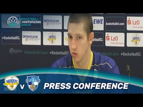 EWE Baskets v Neptunas Klaipeda - Press Conference - Basketball Champions League