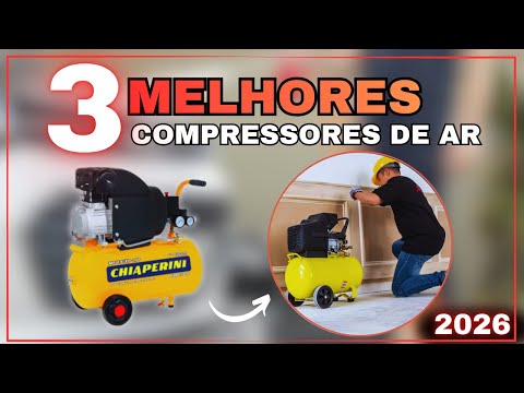 TOP 3 Compressores de Ar 20 Litros 2026: Chiaperini MC 7.6, Schulz Pratiko CSI 6,6 ou Vonder MCV 216