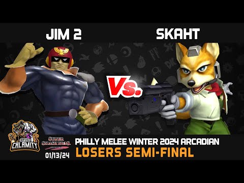 Philly Melee Winter Arcadian 2024 - Singles - Jim 2 vs Skaht - Losers Semi-Final