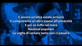 J-AX &amp; Fedez - Vorrei ma non posto - Lyrics