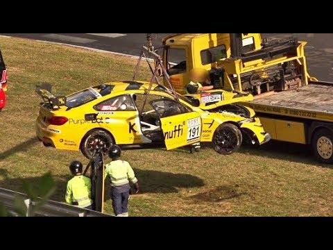 Nordschleife ᴴᴰ Highlights + Crashes 06 10 2018 VLN 8 Nürburgring