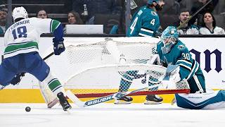 It was a WEIRD night in net for Askarov!