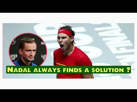 Daniil Medvedev lauds Rafael Nadal's fighting spirit.