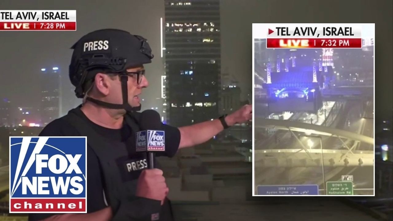 NOW: Rockets ERUPT over Israel