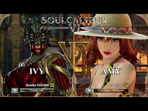 SoulCalibur VI — Buddha Doll3806 (Ivy) VS Amesang (Amy) | Xbox One S Casual