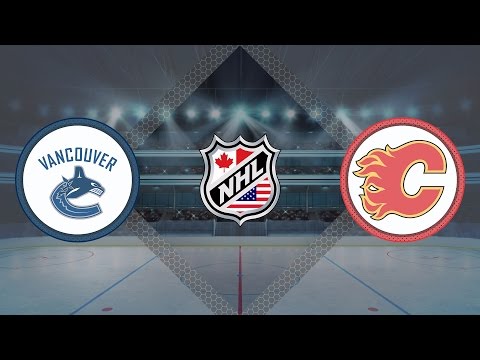 Обзор матча Ванкувер - Калгари / CANUCKS VS FLAMES DECEMBER 23, 2016 HIGHLIGHTS