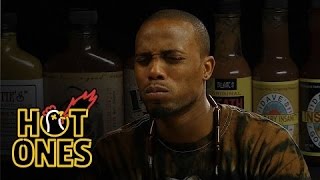 B.o.B Talks Eggplant Fridays, Kid Rock, and Snapchat While Eating Spicy Wings | Hot Ones