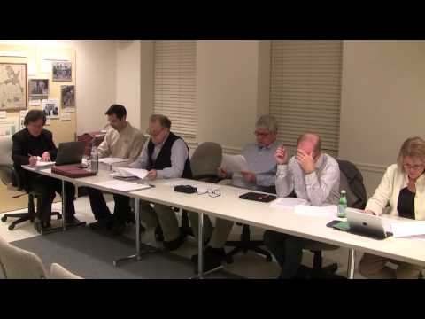 7:36 - Minutes - Weston MA Planning Board 4/15/2015
