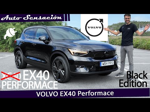 Prueba Volvo EX40 Black Edition 2024 . Más potente , más deportivo y más eficiente.