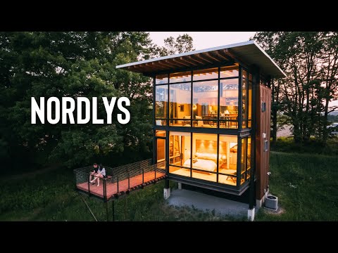 Touring Nordlys' MetalLark Tower Airbnb | The Best Airbnb in the US!