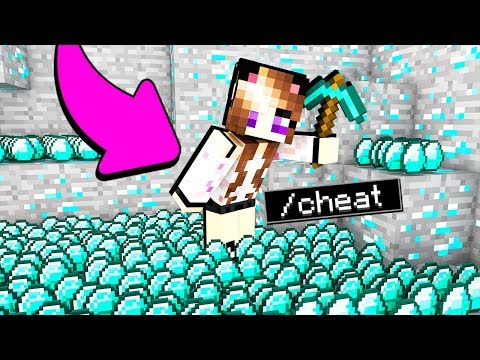 ANNA USA I CHEAT CONTRO LYON PER I DIAMANTI DI MINECRAFT!!
