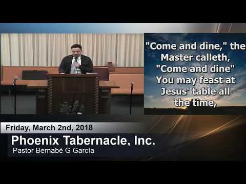 VENGAN TODOS A CENAR_ TABERNÁCULO PHOENIX