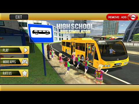 City High School Bus Driving Simulator | Transport Children To School PRO - Android GamePlay HD
