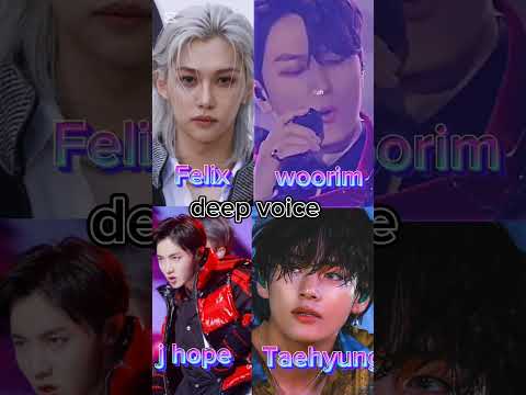 who has deep voice woorim #Felix #jhope #taehyung  #Gallardo #woorim #btsshorts