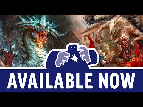 New from Paizo: Lost Omens City of Absalom and Monsters of Myth