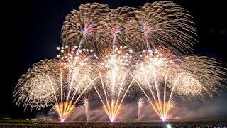 [HDR] 大曲の花火 秋の章 2025 「Trick or Spark! ～ハロウィンナイトの輝き～」北日本花火興業&和火屋 ♪UNDEAD / YOASOBI