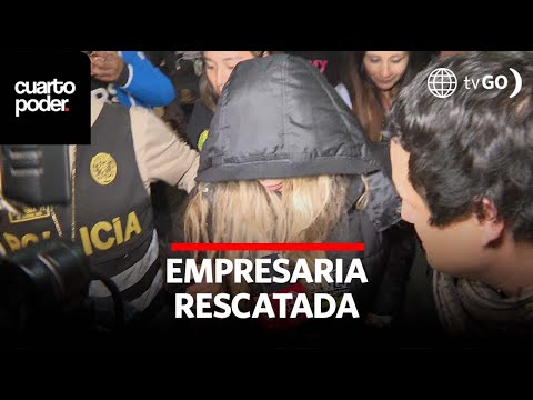 The rescue of businesswoman Jackeline | Cuarto Poder | Peru