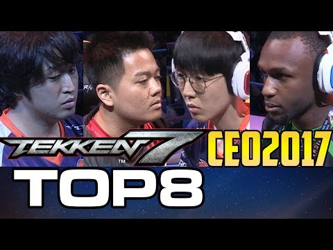 CEO 2017 TEKKEN 7 TOP 8 (TIMESTAMP) JDCR SAINT ANAKIN SPEEDKICKS FUKO FAB RIP POKCHOP 鉄拳7FR