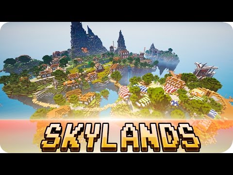 Minecraft Skylands - Insane Floating Island Map!
