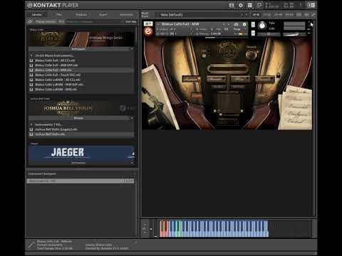 Kontakt Player 6 load speed - Blakus Cello vs Joshua Bell Violin