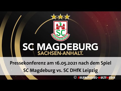 16.05.2021 Die PK nach dem Spiel SCM vs. SC DHfK