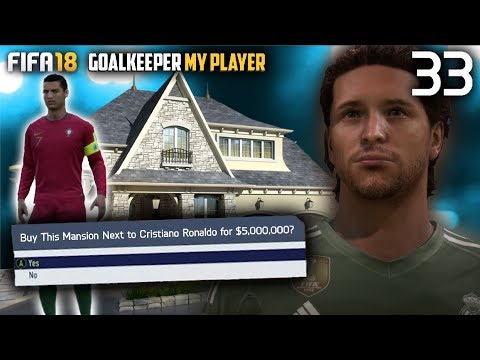 NEIGHBORS WITH RONALDO! | FIFA 18 Career Mode Goalkeeper w/Storylines | Episode #33