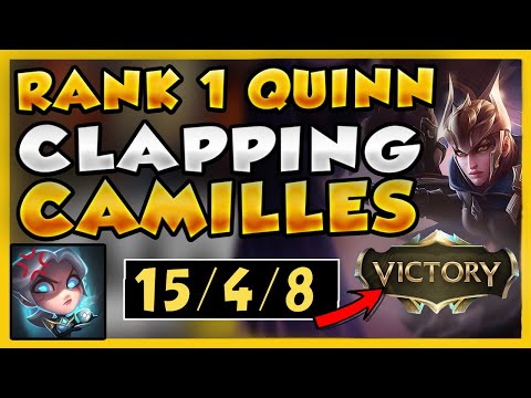 #1 QUINN WORLD SHOWS YOU HOW TO STOMP *ANY* CAMILLE MATCHUP (SNOWBALL TO CARRY) - League of Legends
