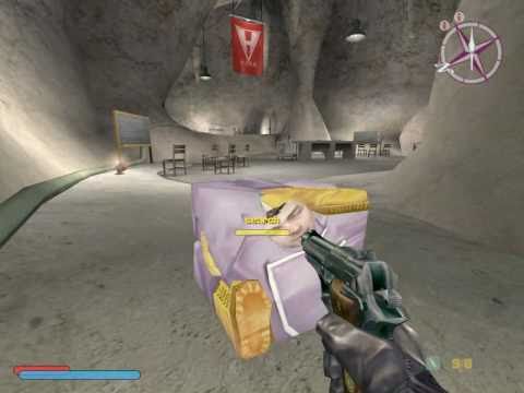 Let's Play No One Lives Forever 2 - 46 (Cate VS. the companion cubes)