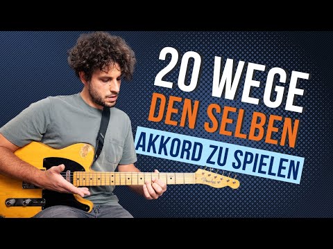 So spielen Profis die einfachen Akkorde