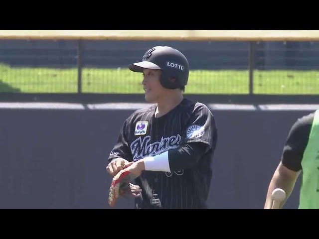 【ファーム】マリーンズ・加藤 移籍後初ヒットを放つ!! 2021/7/21 F-M(ファーム)