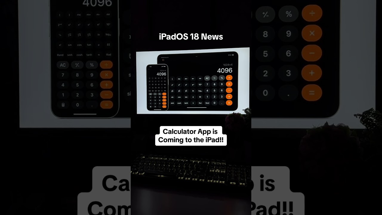 FINALLY a Calculator on iPad 🧮