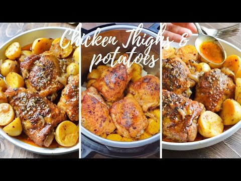 Instant pot chicken thighs and potatoes