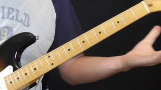 Jimmy Reed Guitar Lesson   Shame, Shame, Shame Intro