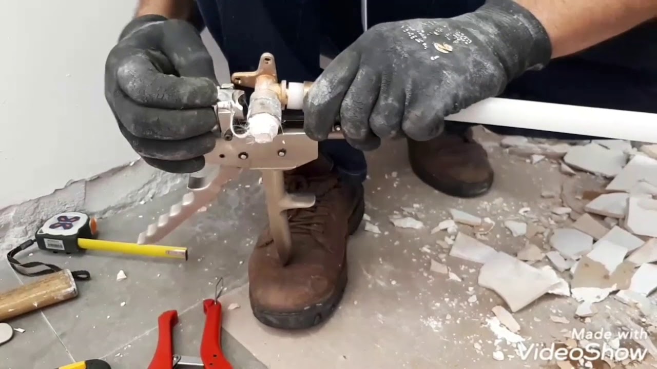 Como fazer Encanamento mangueira Pex 👷 D.I.Y