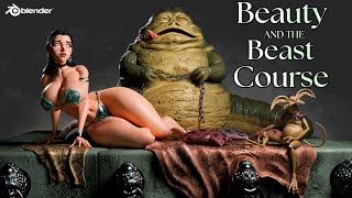 Красавица и чудовище – полный курс по скульптурированию в Blender