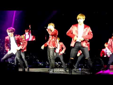 [170507] N.O, No More Dream, Boy in Luv, Danger, Run - BTS - Wings Tour in Manila Day 2