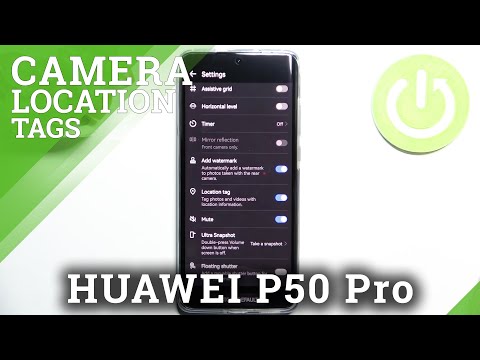 How to Activate Location Tags on HUAWEI P50 Pro - Add Location to Photos