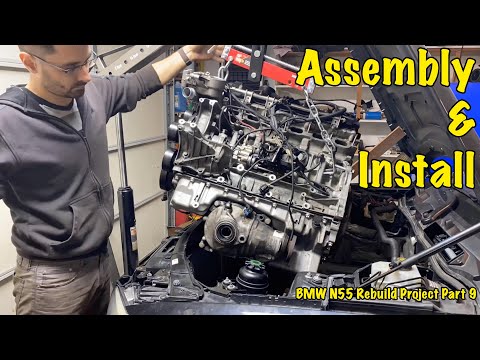 Engine Install and Assembly - BMW N55 Engine Rebuild Project Part 9