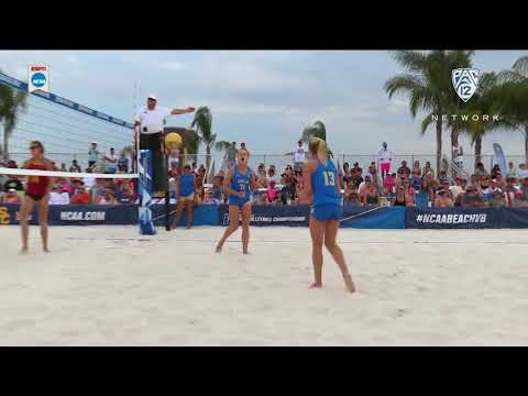 Highlights: UCLA beach volleyball downs rival USC to advance at 2018 NCAA Championship