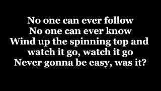 Snow Patrol I Won&#39;t Let You Go Lyrics 2014